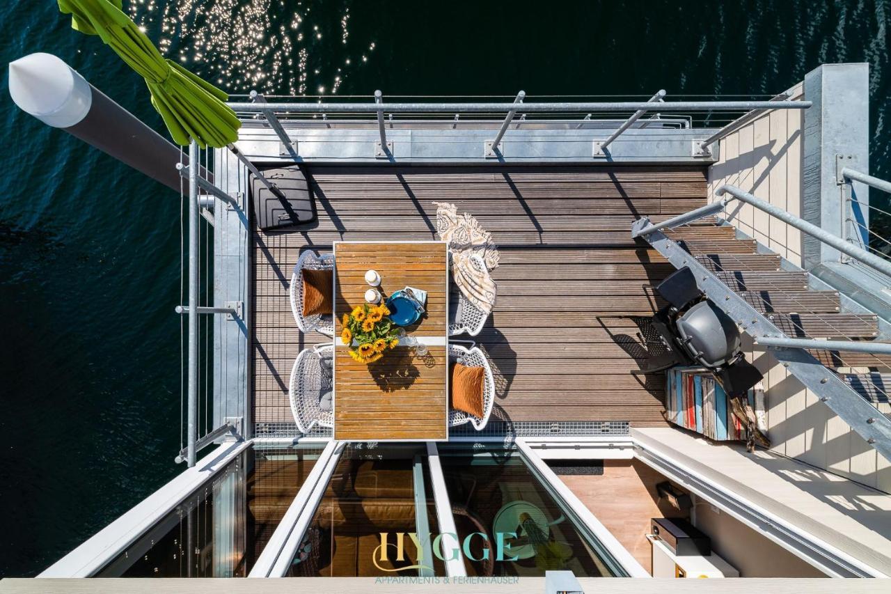 Schwimmendes Haus Hygge Olpenitz Exterior foto