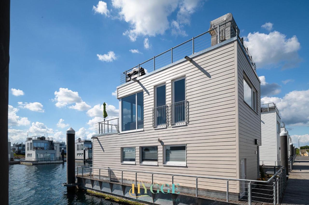 Schwimmendes Haus Hygge Olpenitz Exterior foto