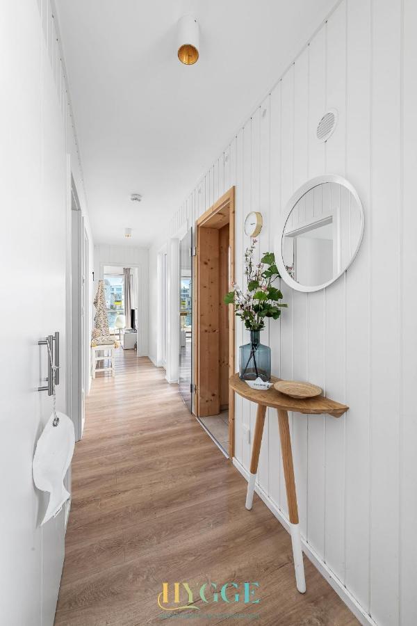 Schwimmendes Haus Hygge Olpenitz Exterior foto