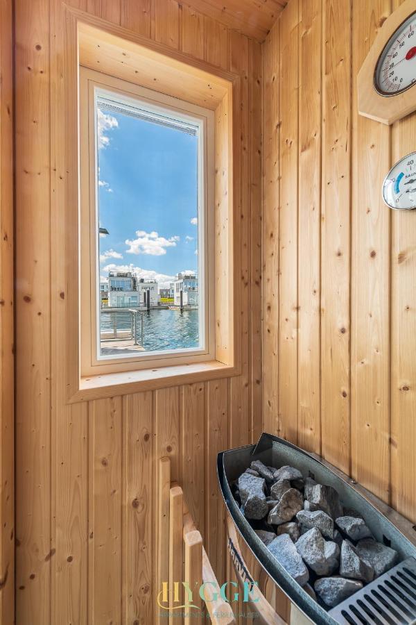 Schwimmendes Haus Hygge Olpenitz Exterior foto