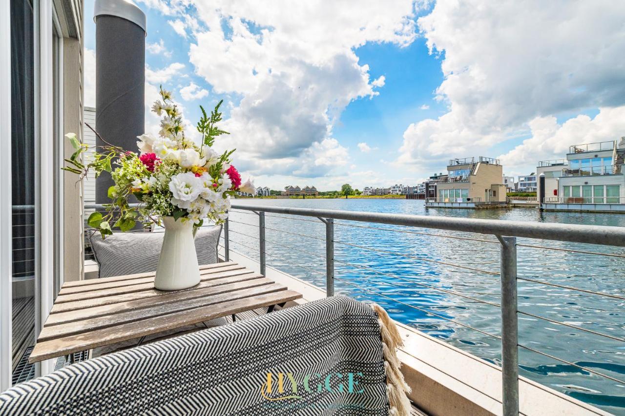 Schwimmendes Haus Hygge Olpenitz Exterior foto